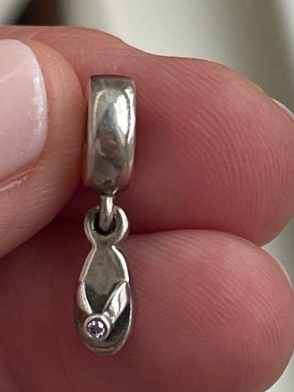 Pandora flip flop charm